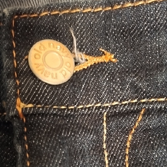 Old Navy Dark Blue Flare Jeans - Picture 4 of 9